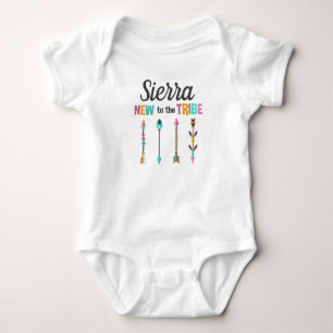 Personalisiertes neues zum Stamm-gebürtigen Baby Strampler