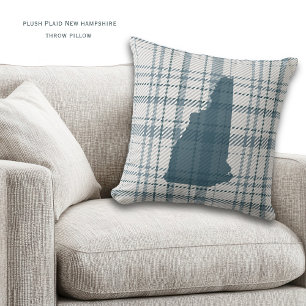 Personalisiertes New Hampshire Granite State-Hausd Kissen