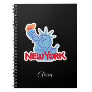 Personalisiertes New Yorker Notebook mit Niedliche Notizblock