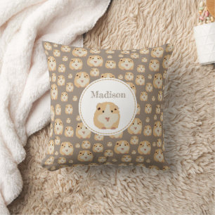 Personalisiertes Niedlich Hamster-Muster Kissen