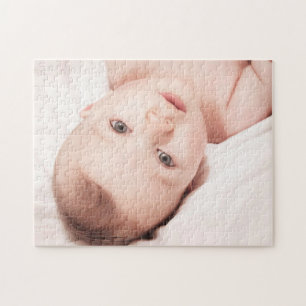 Personalisiertes Niedliches Baby Foto Puzzle