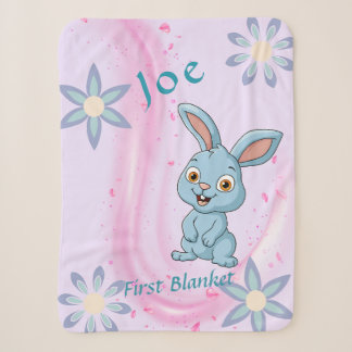 Personalisiertes, Niedliches Babyschuh-Blanket Sherpadecke