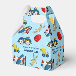 Personalisiertes Niedliches Kinderspielzeug-Muster Geschenkschachtel