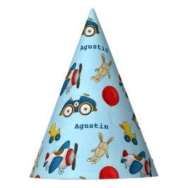 Personalisiertes Niedliches Kinderspielzeug-Muster Partyhütchen