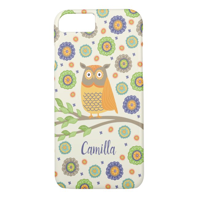 Personalisiertes Niedliches Schälmuster Case-Mate iPhone Hülle (Rückseite)