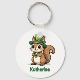 Personalisiertes Niedliches St. Patrick's Day Eich Schlüsselanhänger