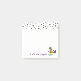 Personalisiertes Niedliches und einfaches Florenti Post-it Klebezettel