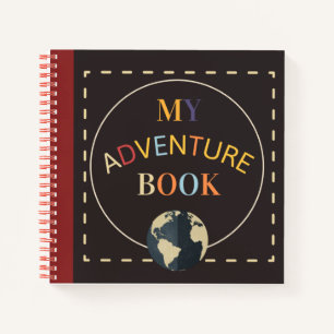 Personalisiertes Notebook - Adventure book Notizbuch