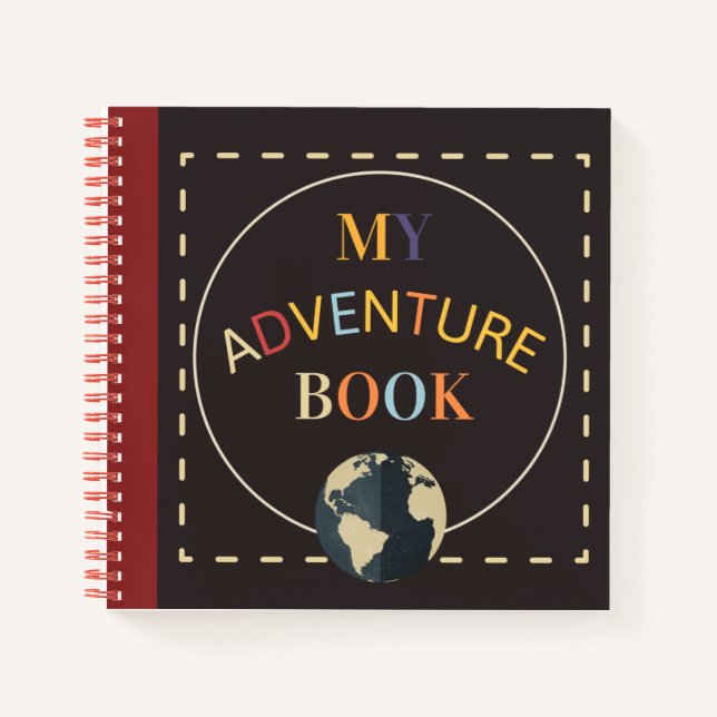 Personalisiertes Notebook - Adventure book Notizbuch (Vorderseite)
