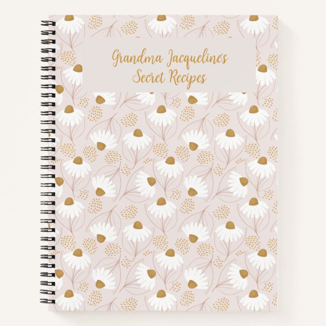 Personalisiertes Notebook, elegantes Geschenk für  Notizbuch (Vorderseite)