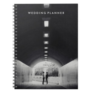 Personalisiertes Notebook-Hochzeitsplaner-Foto Notizblock