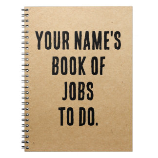 Personalisiertes Notebook-individuelle Name-Notebo Notizblock