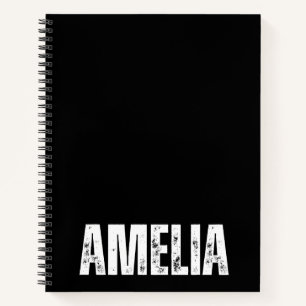 Personalisiertes Notebook mit Amelia Notizbuch