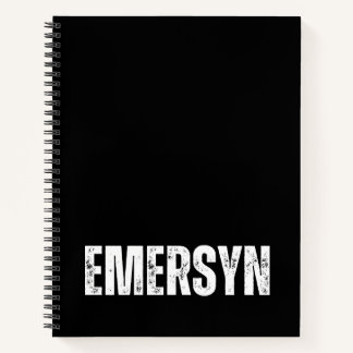 Personalisiertes Notebook mit Emersyn Notizbuch