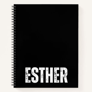 Personalisiertes Notebook mit Esther Notizbuch