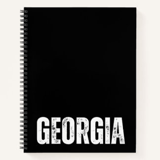 Personalisiertes Notebook mit Georgia Notizbuch