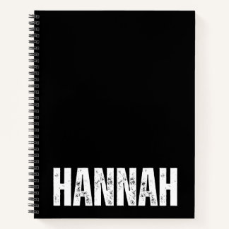 Personalisiertes Notebook mit Hannah Notizbuch