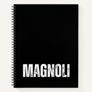Personalisiertes Notebook mit Magnolia Notizbuch