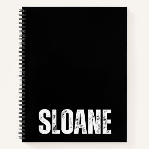 Personalisiertes Notebook mit Sloane Notizbuch