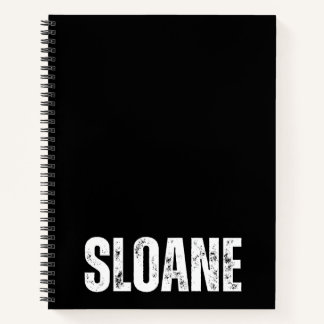 Personalisiertes Notebook mit Sloane Notizbuch