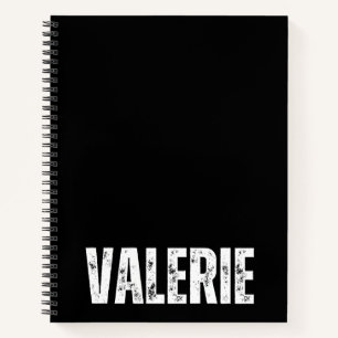 Personalisiertes Notebook mit Valerie Notizbuch
