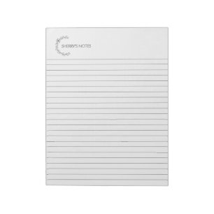 Personalisiertes Notepad Notizblock