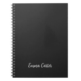 Personalisiertes Notizbuch mit Namen, individuelle Notizblock