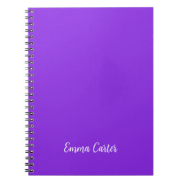 Personalisiertes Notizbuch mit Namen, individuelle Notizblock