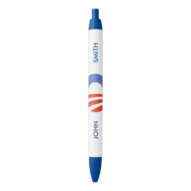 Personalisiertes Obama-Biden-Logo Kugelschreiber (Vorderseite Vertikal)