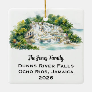 Personalisiertes Ocho Rios Jamaika Keramikornament