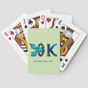 Personalisiertes „OK, warum nicht?“ Spielkarten
