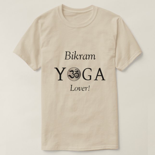 Personalisiertes Om Yogi Yoga Workout Shirt (Design vorne)