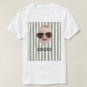 Personalisiertes Oma-Geschenk Familienfoto Individ T-Shirt