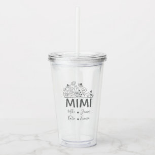 Personalisiertes Oma-Geschenk Nana-Becher mit Enke Acryltrinkbecher