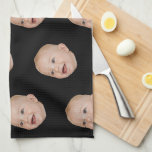Personalisiertes Opfergeschenk für die individuell Geschirrtuch<br><div class="desc">Custom Face Baking Geschenk Personalisiert Oma Küchentuch</div>