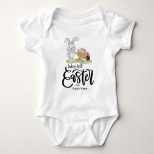 Personalisiertes Osterbaby-Geschenk für Kinder - E Baby Strampler