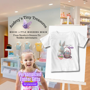 Personalisiertes Osterhase-Baby-T-Shirt Baby T-shirt