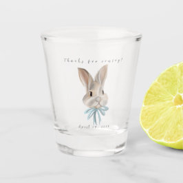 Personalisiertes Osterhasen-Shotglas als Partygesc Schnapsglas