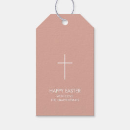 Personalisiertes Osterkreuz Geschenkanhänger
