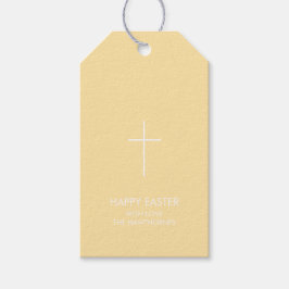 Personalisiertes Osterkreuz Geschenkanhänger