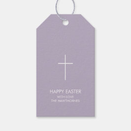 Personalisiertes Osterkreuz Geschenkanhänger