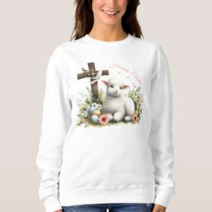 Personalisiertes Osterlamm Sweatshirt