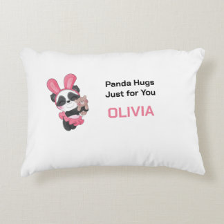 Personalisiertes Panda-Kissen für Kinder Dekokissen