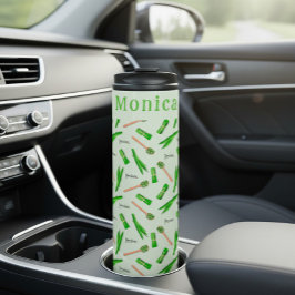 Personalisiertes Pandanblatt  Thermosbecher