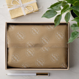 Personalisiertes Papiermuster mit Logo-Muster Seidenpapier