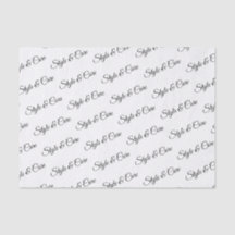 Personalisiertes Papiermuster mit Namensmuster