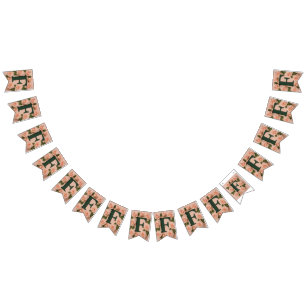 Personalisiertes Party-Bunting- Banner-Set mit Sch Wimpelkette