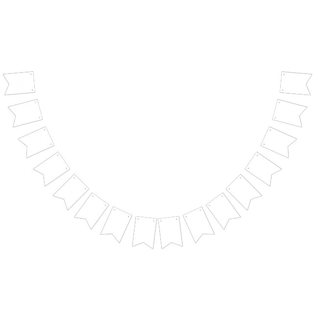 Personalisiertes Party Bunting ・ Hochzeit & Geburt Wimpelkette (Alle)
