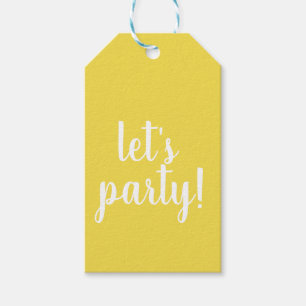 PERSONALISIERTES PARTY - GESCHENKANHÄNGER