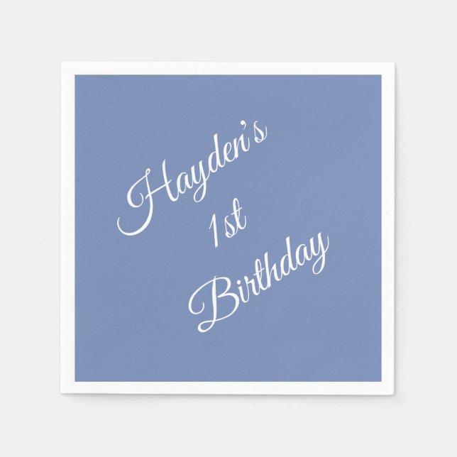 Personalisiertes Party Napkins Serviette (Vorderseite)